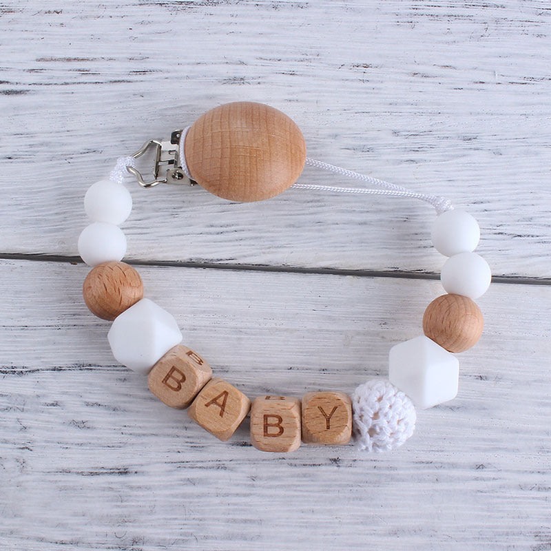 Pacifier Clip Beech Clip Anti-Drop Chain