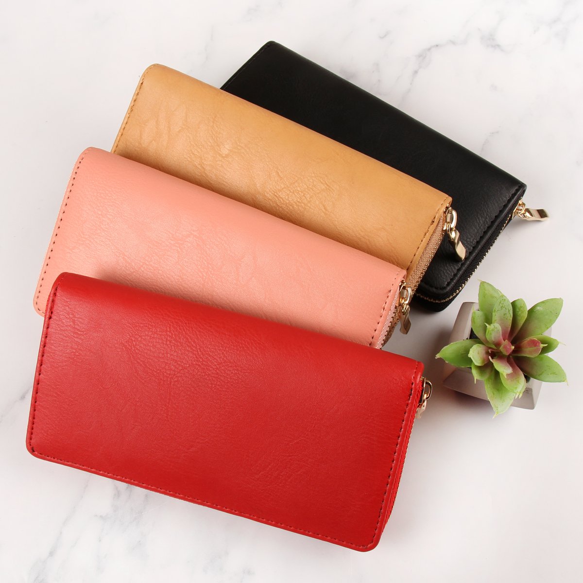 Classic Single Zipper Wallet