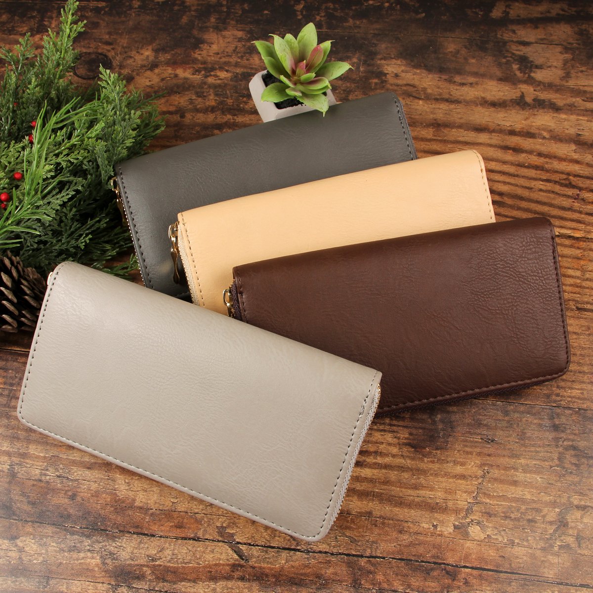 Classic Single Zipper Wallet