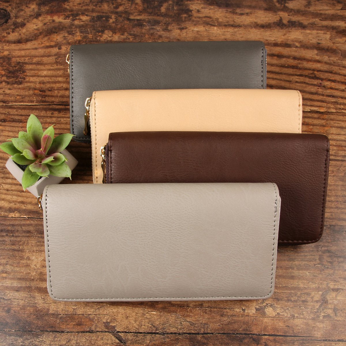 Classic Single Zipper Wallet