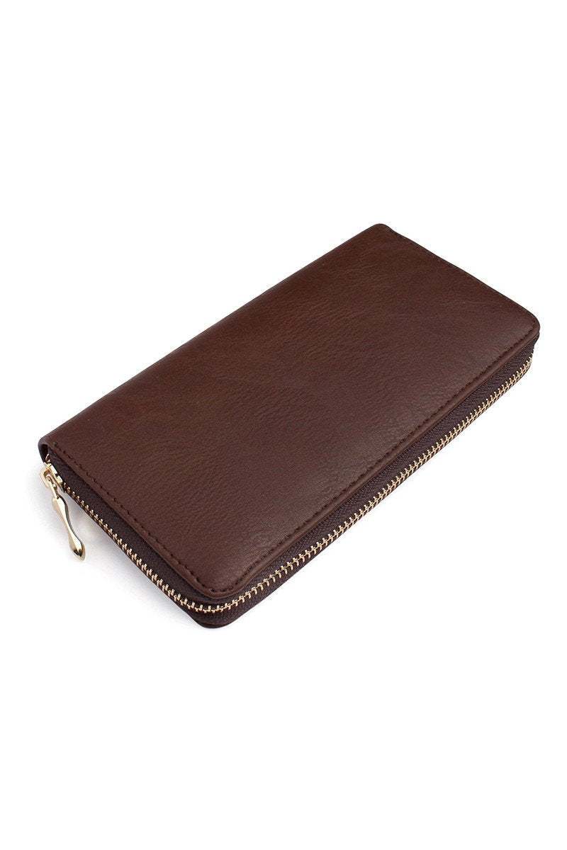 Classic Single Zipper Wallet
