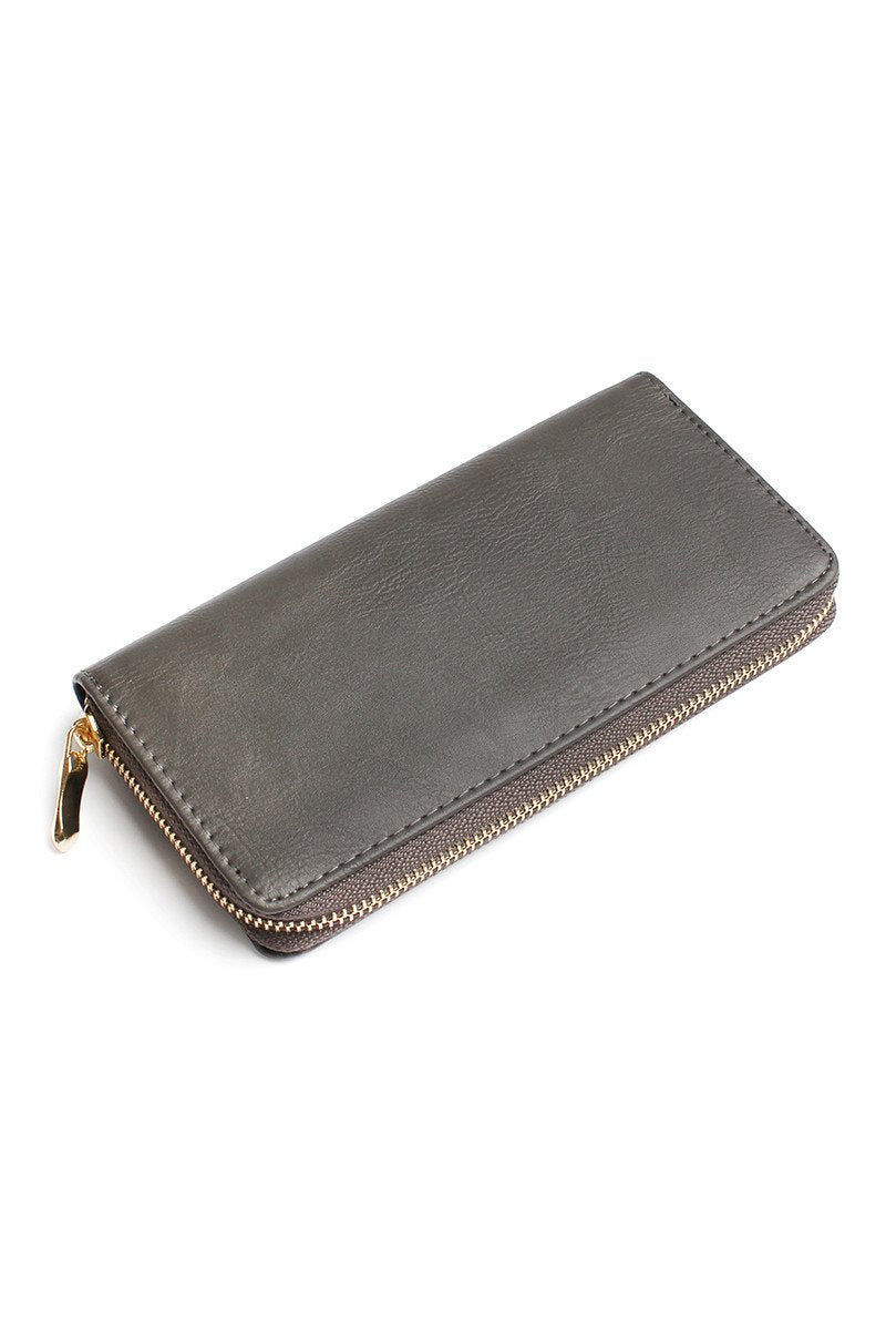 Classic Single Zipper Wallet