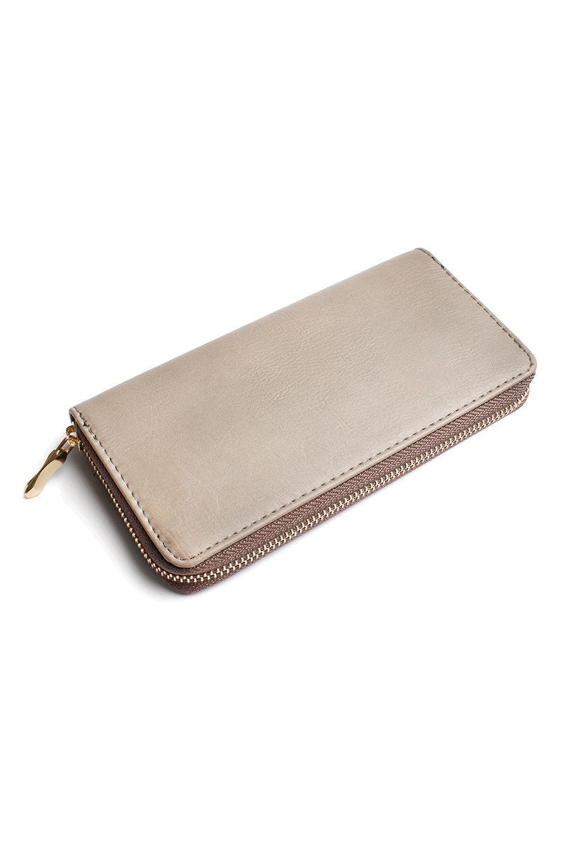 Classic Single Zipper Wallet