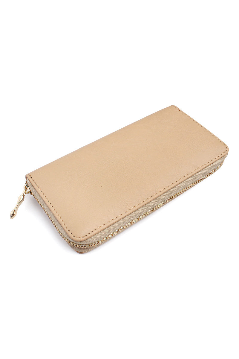 Classic Single Zipper Wallet