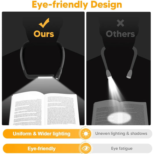 Rechargeable Reading Light Book