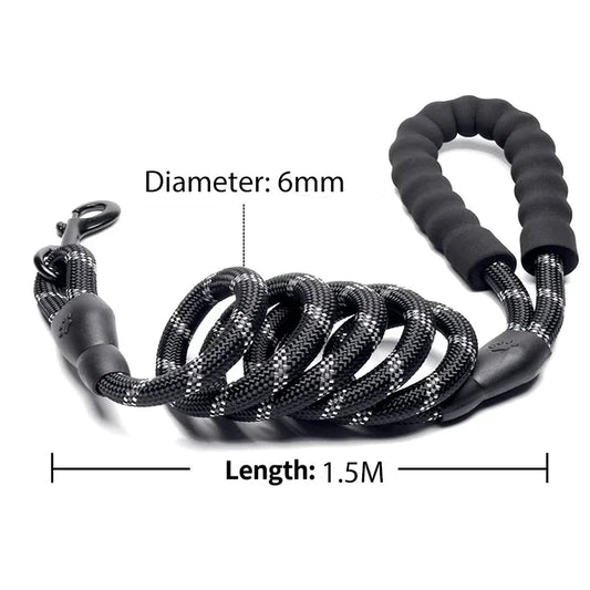 Strong Dog Leash Pet Leashes Reflective Leash for Big Small Medium Dog Leash