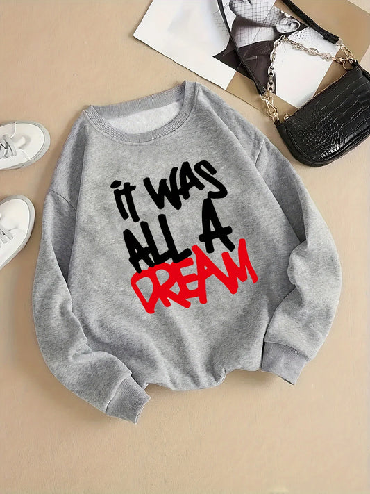 Women Casual Comfortable Pullover Prints Sweatshirt Fashion