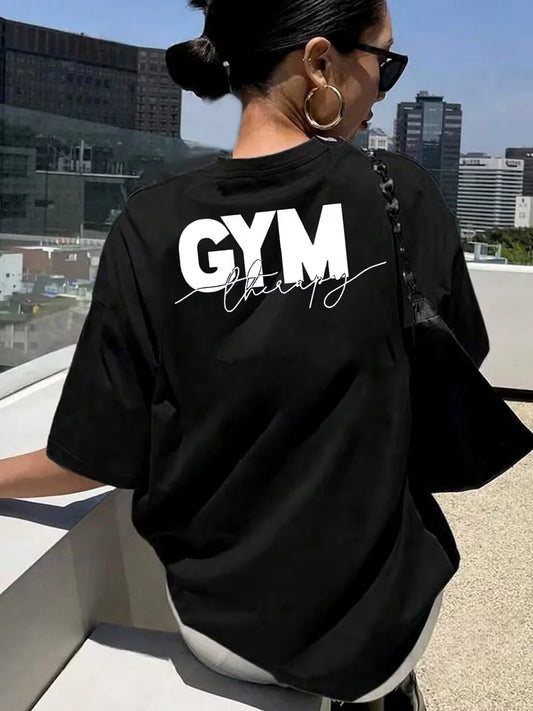 Therapy Streetwear T Shirt Gift Casual Tee Retro Vintage Cotton Oversized shirt