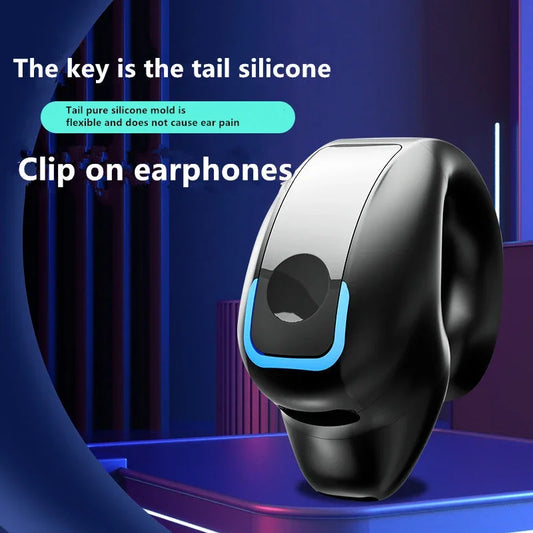 Earphone Clip Wireless Bluetooth Headphone Bone Conduction Headset High Quality