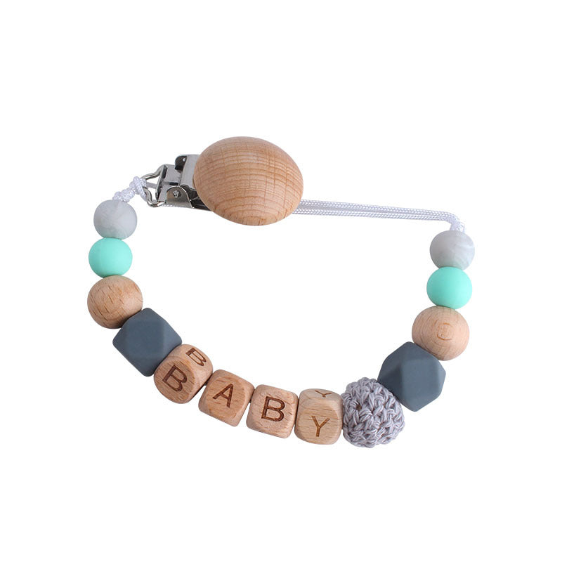 Pacifier Clip Beech Clip Anti-Drop Chain