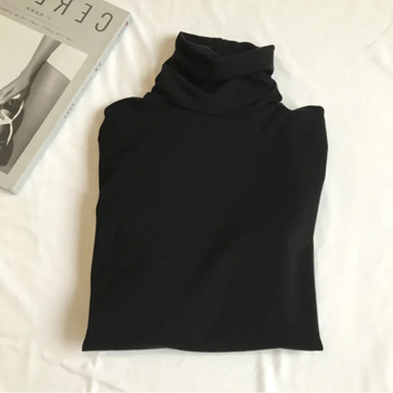 Black White Striped Long Sleeve T Shirts Women
