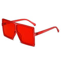 Sunglasses   UV400 Polarized Oversized Square Shield Fashionable Sun Glasses