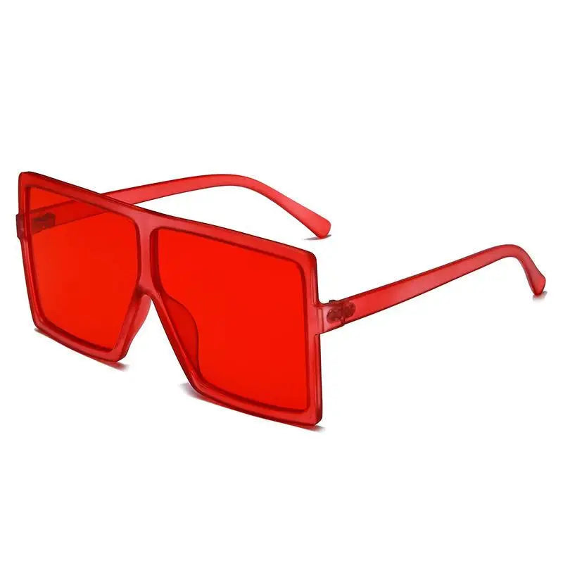 Sunglasses   UV400 Polarized Oversized Square Shield Fashionable Sun Glasses