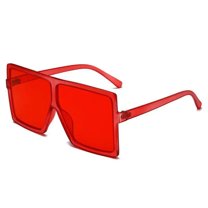 Sunglasses   UV400 Polarized Oversized Square Shield Fashionable Sun Glasses