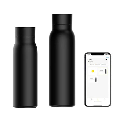 Smart Water Bottle Drink Reminder Temperature Waterproof Double Wainless Steel