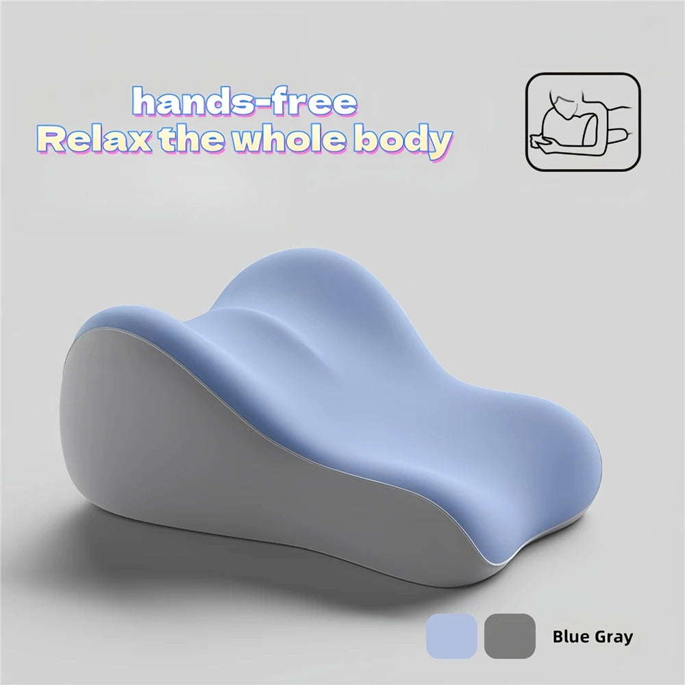 Adult Memory Foam Back Support Pillow Cushion for Sleeping, Wedge Back Pillow