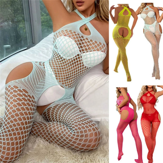 Women Sexy Lingerie Body Stocking Dress Underwear Babydoll Sleepwear Bodysuit
