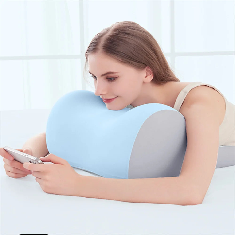 Adult Memory Foam Back Support Pillow Cushion for Sleeping, Wedge Back Pillow