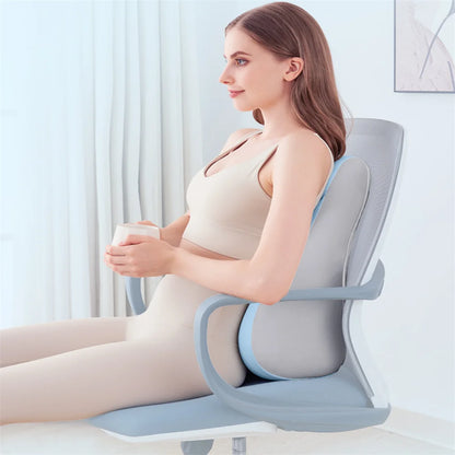 Adult Memory Foam Back Support Pillow Cushion for Sleeping, Wedge Back Pillow