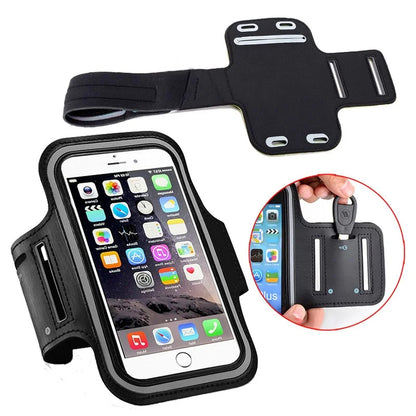 Sports Arm Band Mobile Phone Holder Bag Running Gym Armband Exercise All Phones