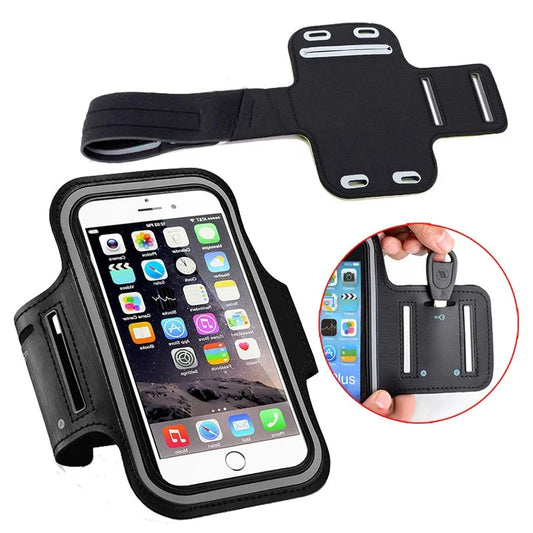 Sports Arm Band Mobile Phone Holder Bag Running Gym Armband Exercise All Phones