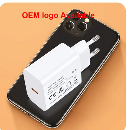 Ultra Slim USB-C PD 20W Fast Charger CE Mark All Mobile Phone