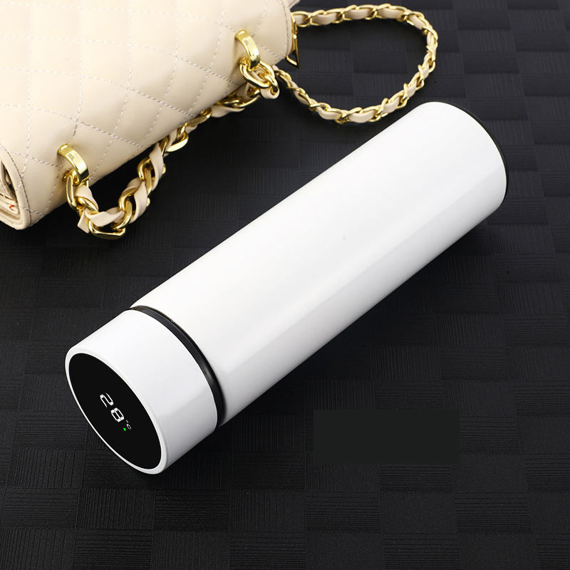 Stainless Steel Water Bottle With Temperature Display