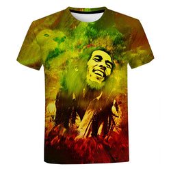 Hip Hop Shirt  3d Printed T-Shirts Men Women Pop Funny Music Rock Star