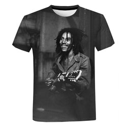 Hip Hop Shirt  3d Printed T-Shirts Men Women Pop Funny Music Rock Star