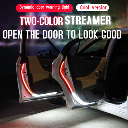 Led Car Door Warning Lights 120cm Anti-Collision Strobe Flashing Safety Lamp