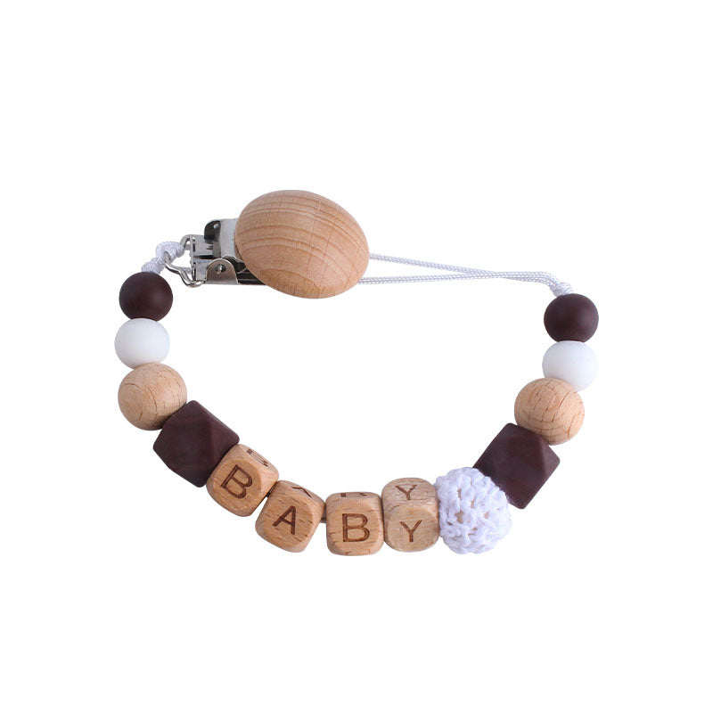 Pacifier Clip Beech Clip Anti-Drop Chain