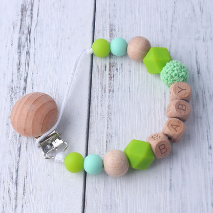 Pacifier Clip Beech Clip Anti-Drop Chain