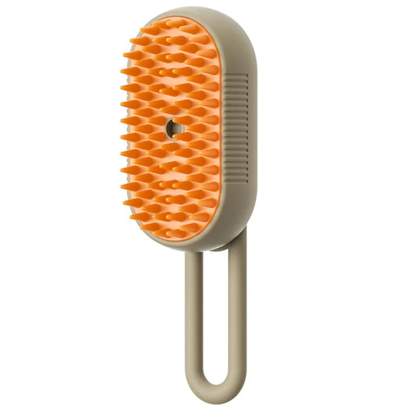 3-In-1 Self Cleaning Anti-Static Rechargeable Pet Grooming Brush Bath