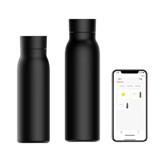 Smart Water Bottle Drink Reminder Temperature Waterproof Double Wainless Steel