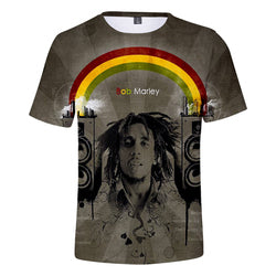 Hip Hop Shirt  3d Printed T-Shirts Men Women Pop Funny Music Rock Star