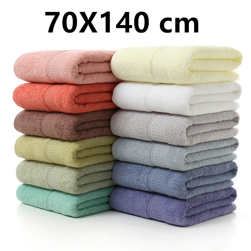 Thickened New Cotton Super Absorbent Large Bath Towel Thickened Soft Bath Towel