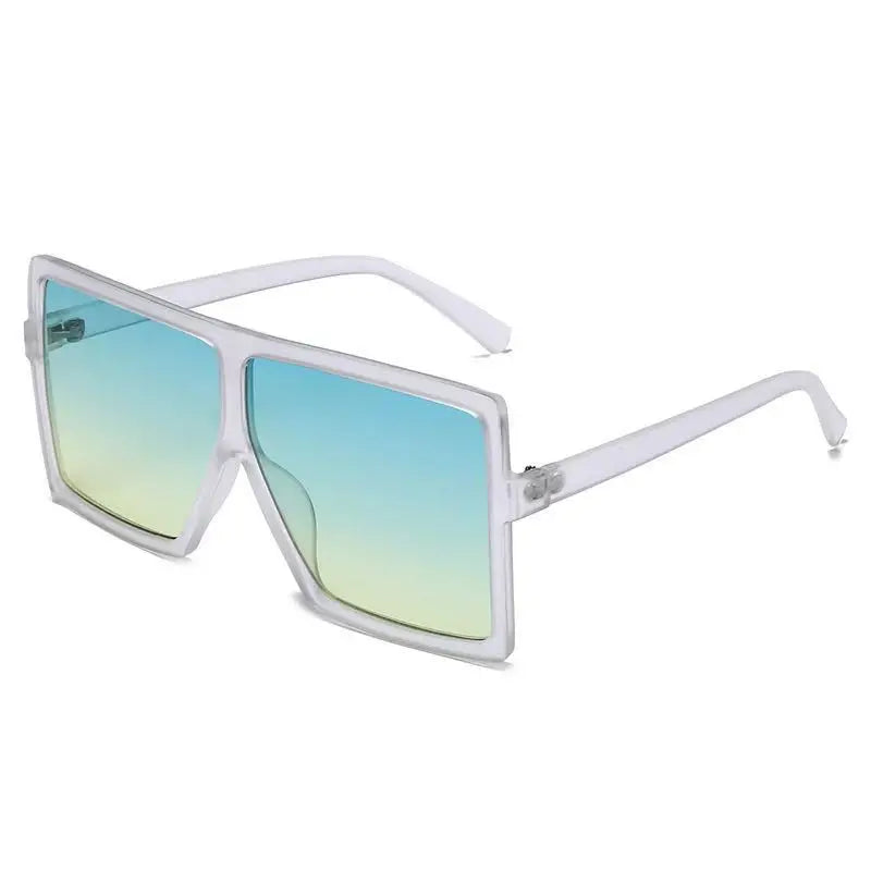 Sunglasses   UV400 Polarized Oversized Square Shield Fashionable Sun Glasses