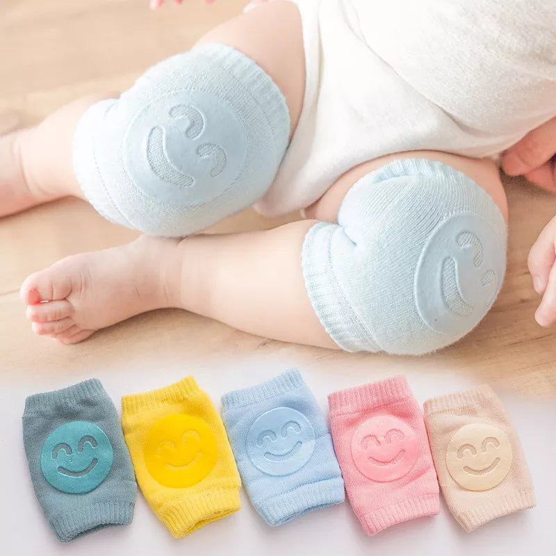 Knee Pads Leg Warmer Gaiter Smile Girl/b oy Kids Crawling Elbow Kneepad Slips