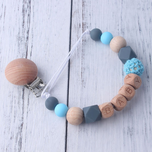 Pacifier Clip Beech Clip Anti-Drop Chain