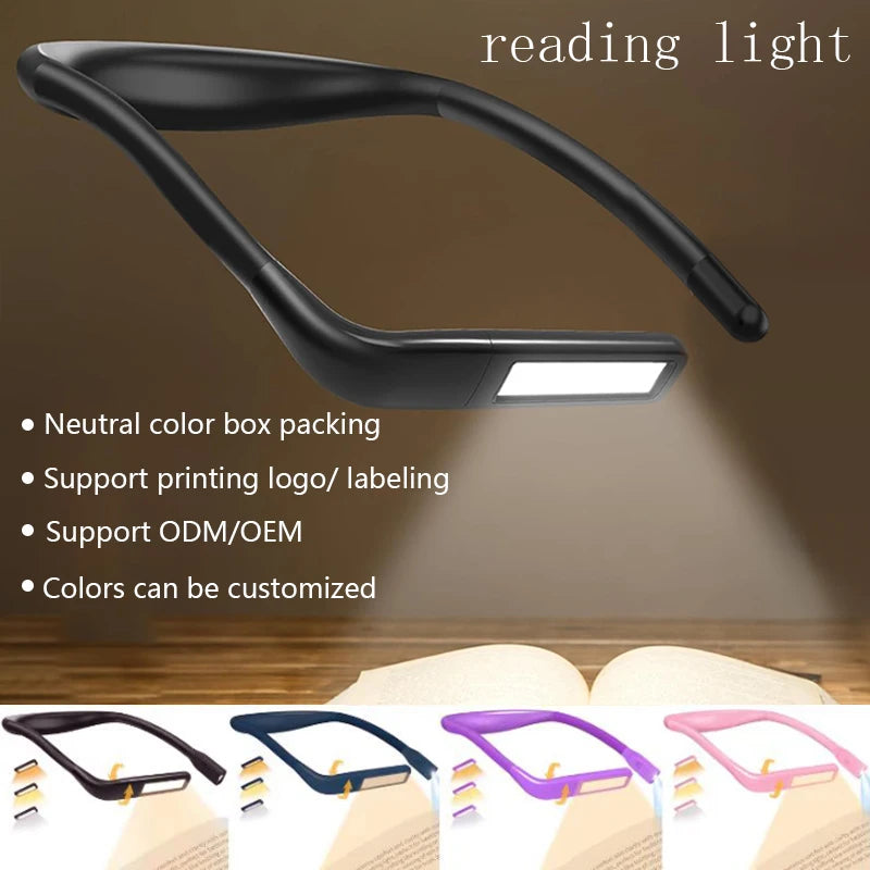 Rechargeable Reading Light Book