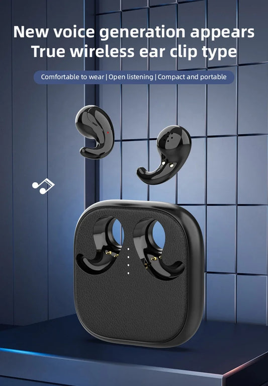 Tws Ture Wireless T70 T 70 Air Bone Conduction Earhook Open in on Ear Clip Gaming Tws Ows Auricular Earbuds Earphone Headphone