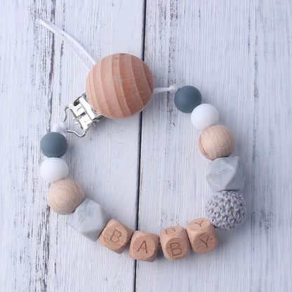Pacifier Clip Beech Clip Anti-Drop Chain