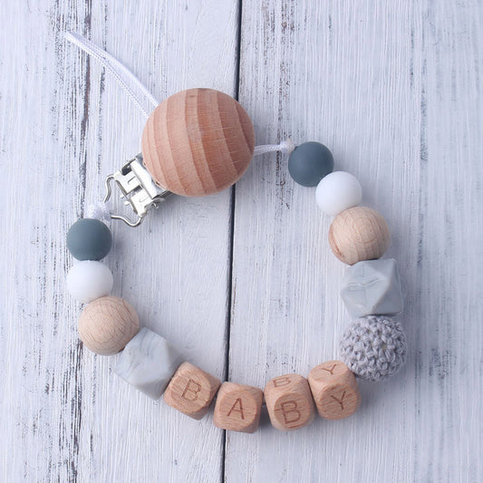 Pacifier Clip Beech Clip Anti-Drop Chain