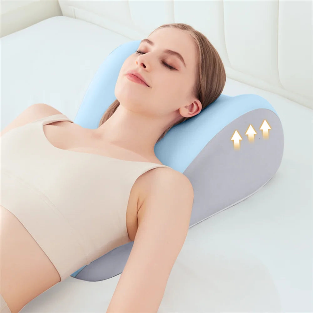 Adult Memory Foam Back Support Pillow Cushion for Sleeping, Wedge Back Pillow