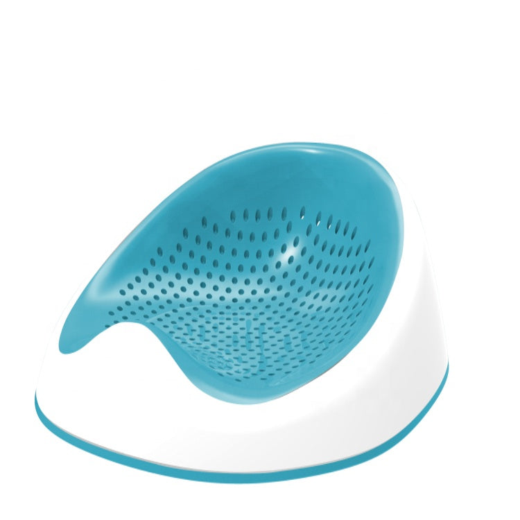 Baby Silicone Shower Massage Durable Adjustable Infant Baby Bath Stand