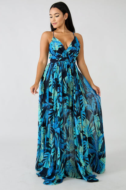Summer Sleeveless Long Boho Dress