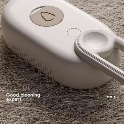 3-In-1 Self Cleaning Anti-Static Rechargeable Pet Grooming Brush Bath