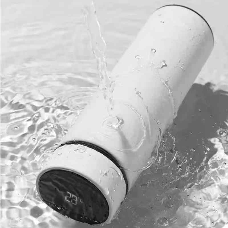 Stainless Steel Water Bottle With Temperature Display