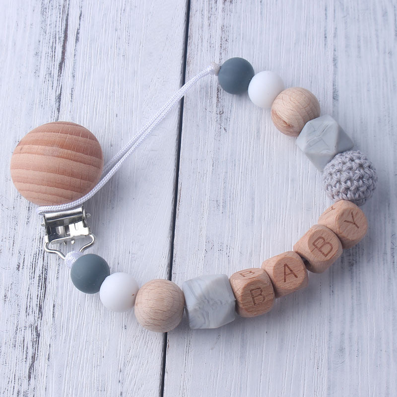 Pacifier Clip Beech Clip Anti-Drop Chain
