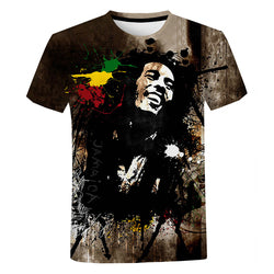 Hip Hop Shirt  3d Printed T-Shirts Men Women Pop Funny Music Rock Star
